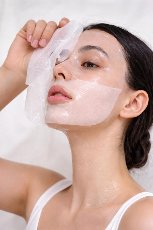 1 Pc Bio-Collagen Real Deep Mask, Hydrating Over Night, Facial Sheet Mask, Pore Minimising, Firming, Collagen Mask, Hydrating Overnight Skin Care Mask